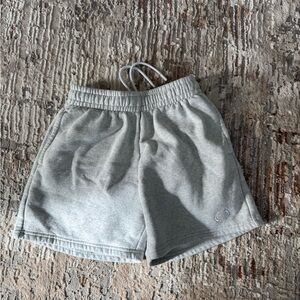Gray Athletic Shorts for Women